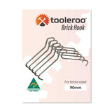 10 Pack 90mm Brick Hooks - Wall Crab Clips Hangers For Pictures Plants V238-SUPDZ-32322648670288
