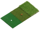 Golf Practice Driving Mat with Realistic Green Turf for Outdoor Training and Swing Improvement, V1370-AZ4-23073