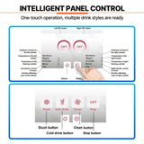 VEVOR Commercial Slushy Machine, 2 x 12L / 3.17 Gal Double Tanks, Cool and Freeze Modes, Stainless V952-FB8L4L22000W2RDAFV3