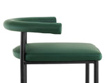 Sarantino Cedric Kitchen Bar Stool - Green BAR-STL-MRI-1045-GN
