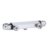 Modern Chrome Thermostatic Shower Mixer Bar Replacement Valve Outlet Home Bathroom Accessory V1294-YM0901-JYA01113