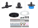 30m Drip Irrigation Kit Tubing Hose Nozzles Adapters Valves Drippers Set Garden Watering System V1294-YM0714-3111210221711