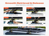 Ladder Rack Ratchet Straps, 47.6-50.8 mm Black Round Tube Mount, 38 mm Wide x 2.25 m Long Black V952-YGTJJLGDD4J0S0IWZ001V0