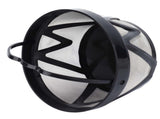 Reusable Coffee Filter Basket Cup with 100Pcs Filter Paper Coffee Machine Strainer Mesh V1294-YM0901-3118210102811