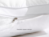 Dark Grey Luxury Adjustable Bed Pillow Set - Hotel Quality Down Alternative for Ultimate V888-ELOSUNG36033