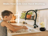 Automatic Soap Dispenser, Kids Foaming Soap Dispenser with 2-Level Adjustable Foam, USB Rechargeable V1192-AZ-W-11452