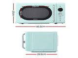 Devanti 20L Microwave Oven 700W Green MIO-EF20L-GN