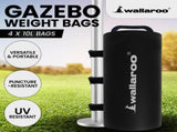 Wallaroo Gazebo Weight Bag Pods 4pcs in Black GAZ-WB7-BLC-4