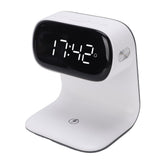 Digital Alarm Clock with Wireless Fast Charging Station 15W Touch Smart Lamp 3 Colors Nightlight for V1294-YM0901-3115250115011