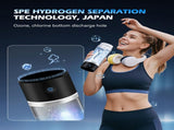 Hydrogen Water Bottle Generator 4000PPB SPE PEM Electrolysis Portable Hydrogen Ionizer Water Maker V1237-ZY00B0GLY2C8C8