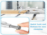 2 Pieces Drill Press Locking Fix Drill Press Vise Bench Woodworking Vise Welding V1192-AZ-W-11966