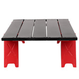 Mini Aluminum Alloy Picnic Table Lightweight Folding Table for Outdoor BBQ Backpacking Camping V1294-YM0901-3111200128211