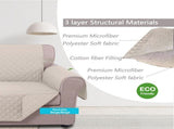 UNICE Home Reversible Sofa Cover Bundle Loveseat Cover V1258-DP02-F-596