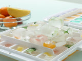 Double-Layer Ice Cube Mold with Ice Spoon Ice Cube Tray Accessories Ice Cube Moulds for V1192-AZ-W-16628