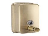 Wall Mount Commercial Soap Dispenser Large Capacity Leakproof Manual Stainless Steel Soap Dispenser V1294-YM0901-3112240019611