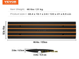 Curb 2 Pack, 6.5 cm Rise, Rubber Driveway Ramps, Heavy Duty 15 tons Weight Capacity Threshold V952-ZXDBLYPDGB2483DSGV0