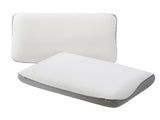 ROOMSENSE Reversible Dual-Sided Memory Foam Pillow, Ice-Cooling & Warm Fabric Sides, 55D Ultra-High XFKF-PL-1168R-WHX2