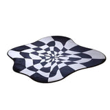 Carpet Comfortable Soft Color Blocking Bedside Creative Irregular Rug for Bedroom Living Room V1294-YM0703-3117230078113