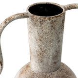 Artisan Aged Vase w Abstract Handles 33cm V637-92114VSE