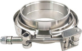 2 X 3 inch Quick Release V Band Clamp with Male Female Flanges 304 Stainless Steel for Turbo V1258-DP02-WO-158
