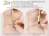 Bracelet Helper Tool with Hook - Fastener Helper Tool for Bracelet, Necklace, Jewelry, Watch V1258-DP02-F-729