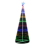 Samland Circling Led Light Christmas Tree With Star V1060-STARTREE_180