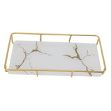 Bathroom Vanity Tray Modern Stylish Anti Slip Kitchen Sink Countertop Storage Organizer S White V1294-YM0710-3112230084111