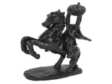 22cm Height Headless Horseman Statue with Pumpkin Horror Headless Horseman Halloween Decor Sculpture V1294-YM0706-3115230097711