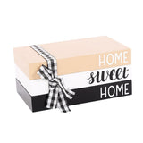Sweet Home Wooden Stacked Books,Decorative Books for Home,Faux Coffee Table Books,Stacked Book V1366-AZ2-W-23973