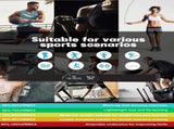 Smart Fitness Heart Rate Monitor Chest Strap with Data Display - IP67 Waterproof, Rechargeable, BLE V888-ELOSUNG35886
