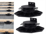 10Pack Adjustable Deck Support Pedestal Deck Foundation Base Support V1192-AZ-W-23863