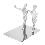 1 Pair Kung Fu People Shape Bookends Students Book Stand for School Home Table Decoration V1294-YM0727-JY12725
