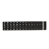 Nut and Bolt Thread Checker 28 Size Inch and Centimeter Carbon Steel Aluminium Alloy Accurate Easy V1294-YM0710-3114230153311