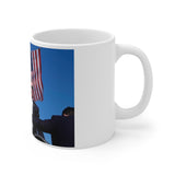 Ceramic Coffee Cups, 11oz, Trump Rally 2024 DJT Pro Trump Mug V413-T-MUG