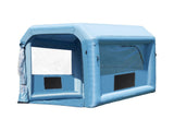 Inflatable Paint Booth, 9.8 x 8.2 x 8.2 ft Inflatable Spray Booth, with 550W Powerful Blower and Air V952-CQSPQFLSKCGLKNDD2V3