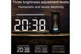 Wireless Charging Bluetooth Speaker with LED Digital Alarm Clock and FM Radio V1263-JX-6729