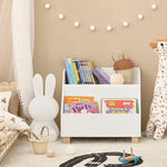 Kids Storage Bookcase 3 Compartments, White V178-66684