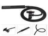 Wall Mounted Shower Set Black High Pressure Shower Head with G1/2 Caliber for Bathroom V1294-YM0523-3112220034411