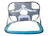 2 in 1 Portable Foldable Soccer Goal with Detachable Target - Blue V1308-DSZKI-100-1