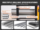 Rolling Mill, 2.95"/75 mm Jewelry Mill Machine, 1 2 Gear Ratio, 3-in-1 Multi-function V952-SHYYPJ3H175MUUC1YV0