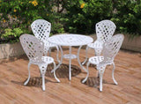 Remy Aluminium 5 Piece Setting V231-CAS-080-5 WHITE