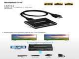 Simplecom CM412 HDMI 2.0 1x2 Splitter 1 IN 2 Out 4K60Hz HDR10 2 Port HDMI Duplicator V28-CM412