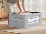 Wzzjkit Clothes Storage Bins, Foldable Storage Bin for Clothes, Clothing Storage Bins with Lid, V1189-LWWAL-20260325-01445