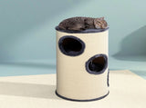 i.Pet Cat Tree 70cm Scratching Post Tower Scratcher Trees Wood Condo House Toys PET-CAT-005P-70-GR