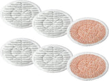6 Pack Upgraded Pads Replacement Steam Mop Pads Compatible with SharkAMZ S7001 S7001TGT V1259-DP01-A-3697