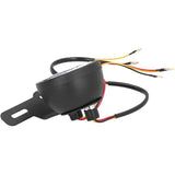 DC12V Vintage Tail Light Brake Stop Light with License Plate Bracket Universal for Yamaha V1189-LC-QP-00387