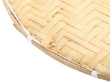 2PCS Food Serving Tent Basket Hand Woven Basket Dust Proof Vegetable Fruits Bread Storage with Mesh V1294-YM0901-3111250228711