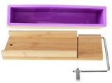 Purple Multifunction DIY Adjustable Hand Made Soap Cutter Mold Wire Cutting Machine V1294-YM0901-3112200118912