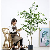 SOGA 120cm Green Artificial Indoor Watercress Tree Fake Plant Simulation Decorative APLANTFHCS1202