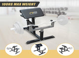Preacher Curl Bench Commercial Weight Bench for Bicep and Arm Workouts V63-766485